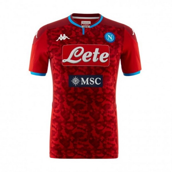 Camiseta Napoli Portero 2019/20 Rojo